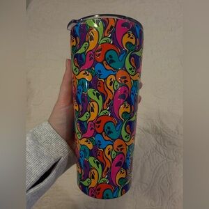 Rainbow ghost tumbler